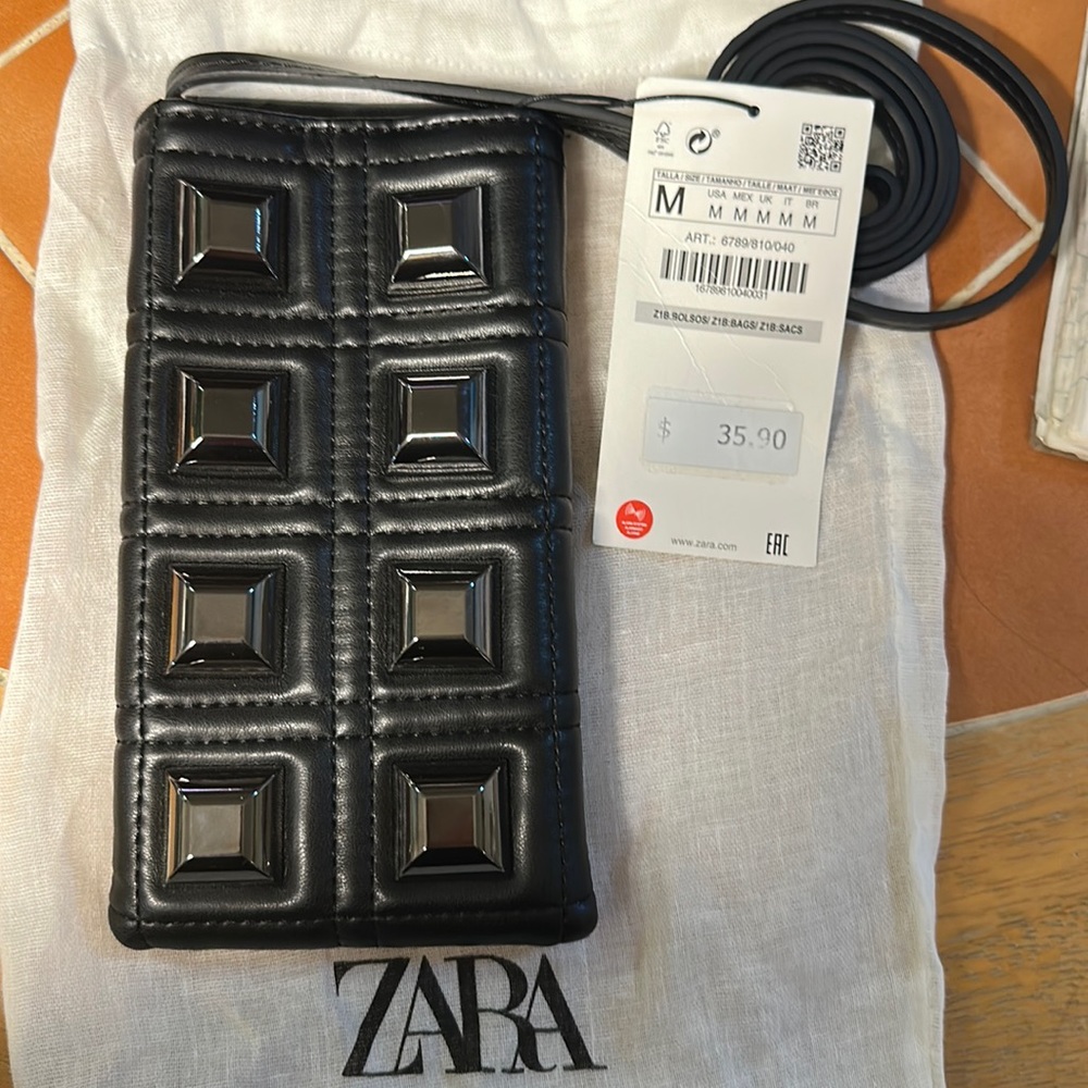 iPhone case crossbody by Zara. New with tag
